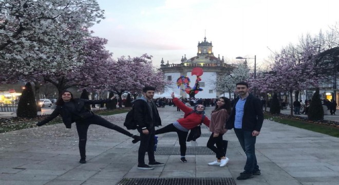 Aziziye'nin gençleri Avrupa'da 